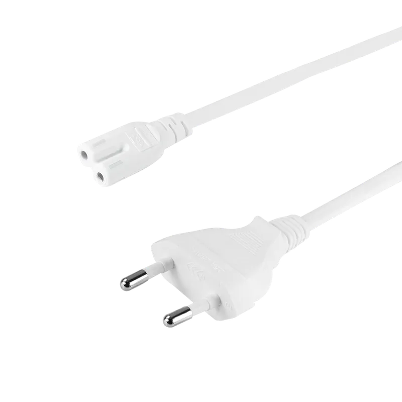 LogiLink Power cable. CEE 7/16 to IEC C7. white. 5 m