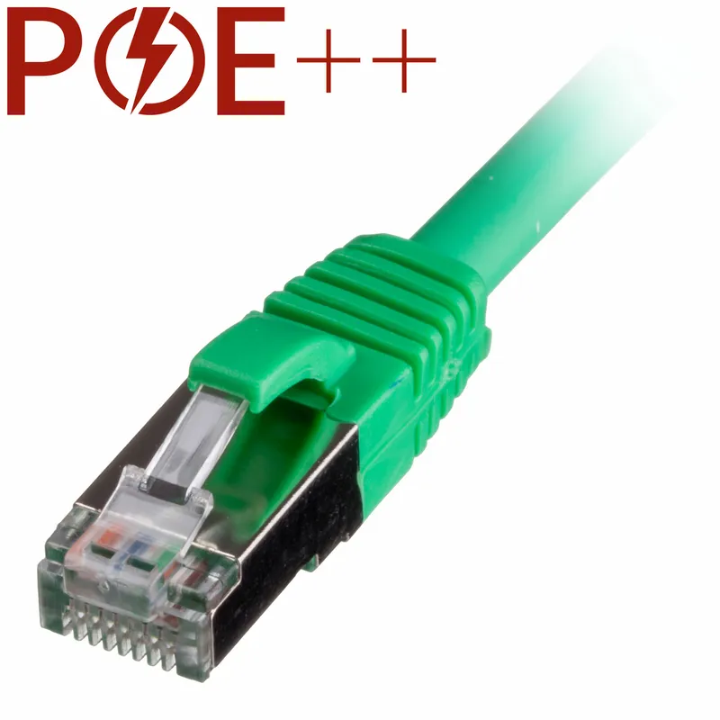 Cablenet 1.5m Cat6a RJ45 Green S/FTP LSOH 26AWG Snagless Booted Patch
