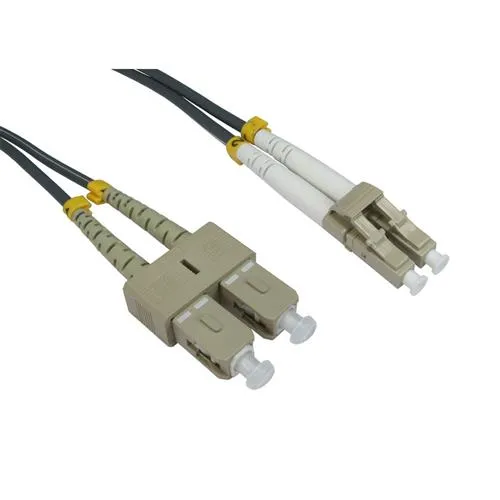 Cables Direct 10.0m LC-SC 62.5/125 MMD OM1 InfiniBand/fibre optic cable 10 m Grey
