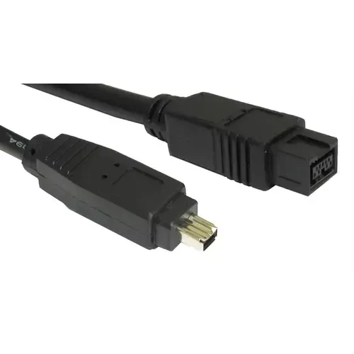 Cables Direct CDLIEE-1002-5M FireWire cable 4-p 9-p Black