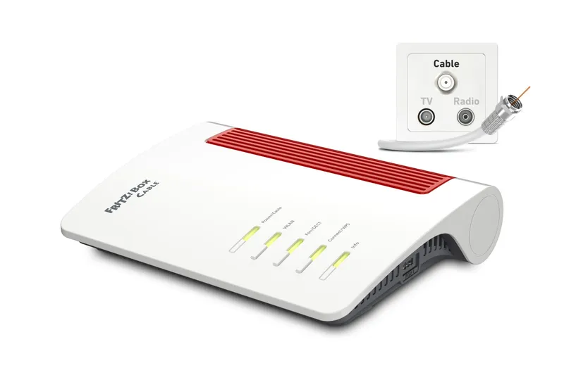 Box FRITZ! 6670 wireless router Dual-band (2.4 GHz / 5 GHz) White