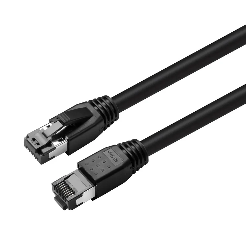 Microconnect MC-SFTP805S networking cable Black 5 m Cat8.1 S/FTP (S-ST