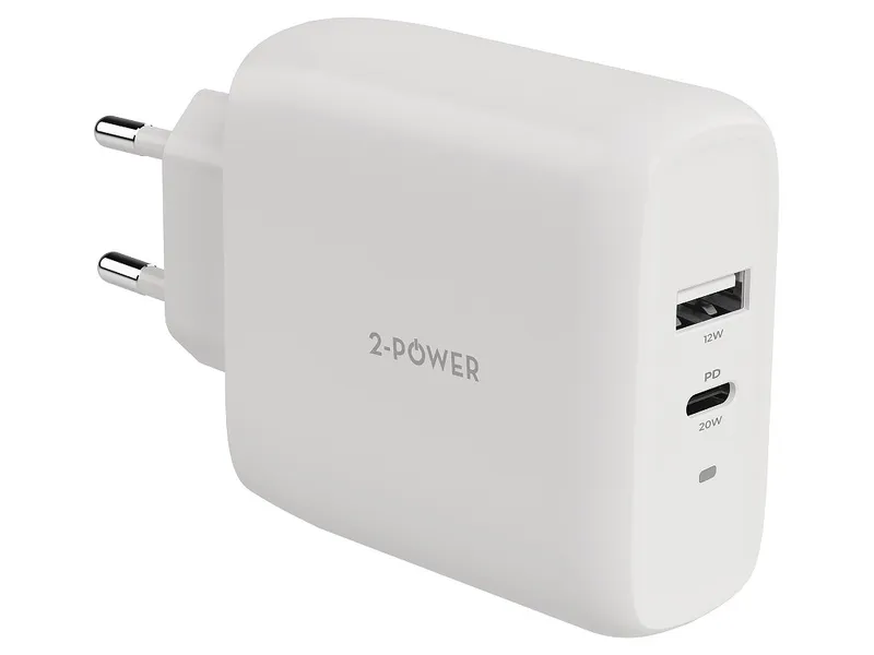 2-Power 2PWC32W02-EU mobile device charger White