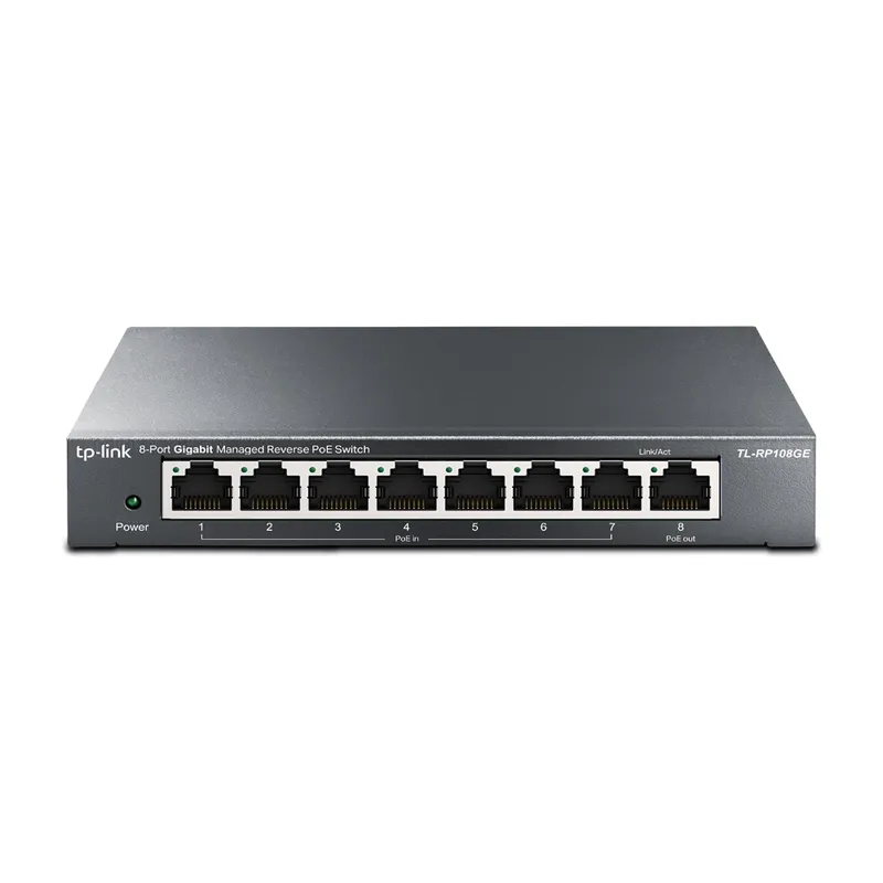 TP-Link Omada 8-Port Gigabit Managed Reverse PoE Switch