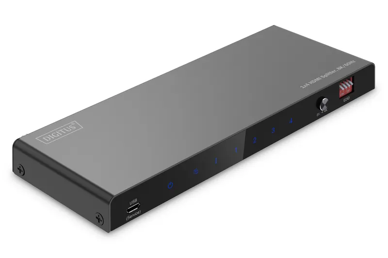 Digitus 8K HDMI Splitter. 1x4