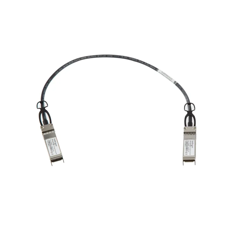 StarTech.com MSA Uncoded Compatible 0.5m 10G SFP+ to SFP+ Direct Attac