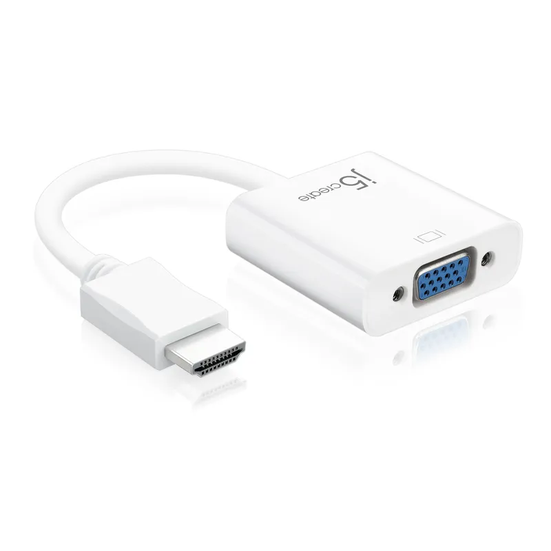 j5create JDA213 HDMI™ to VGA Adapter. White