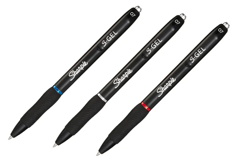 Sharpie S-Gel Retractable gel pen Black. Blue. Red 3 pc(s)