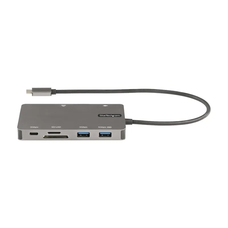 StarTech.com USB C Multiport Adapter - HDMI 4K 30Hz or VGA Travel Dock
