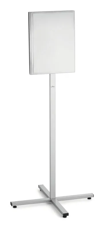 Durable 502957 sign holder/information stand A3 Stainless steel Anthracite, Grey