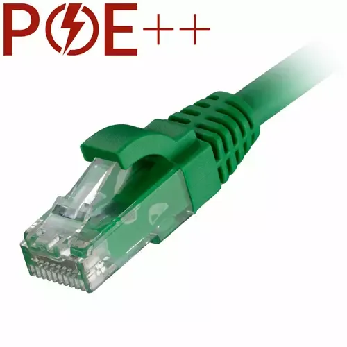 Cablenet 5m Cat6 RJ45 Green U/UTP LSOH 24AWG Snagless Booted Patch Lead