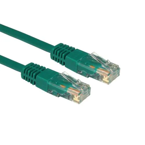 Cables Direct 7m Cat5e M - M networking cable Green U/UTP (UTP)