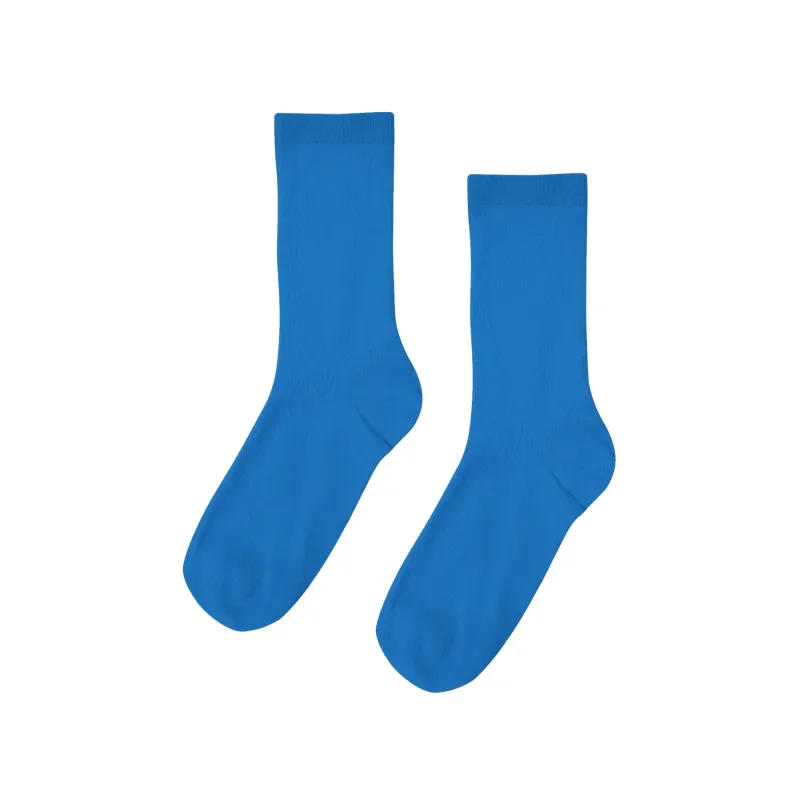 Women's cotton socks Colorful Standard Classic Organic Pacific Blue