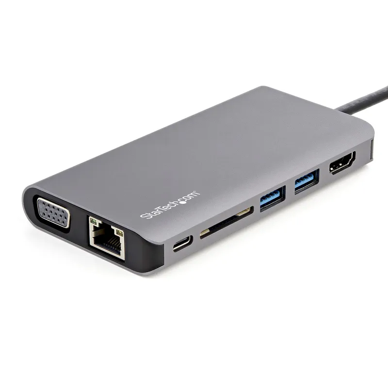 StarTech.com USB C Multiport Adapter - USB-C Mini Travel Dock w/ 4K HD
