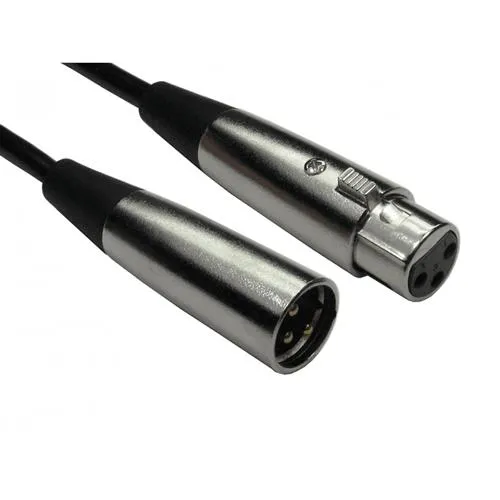 Cables Direct 2XLR-SV030 audio cable 3 m XLR (3-pin) Black Silver