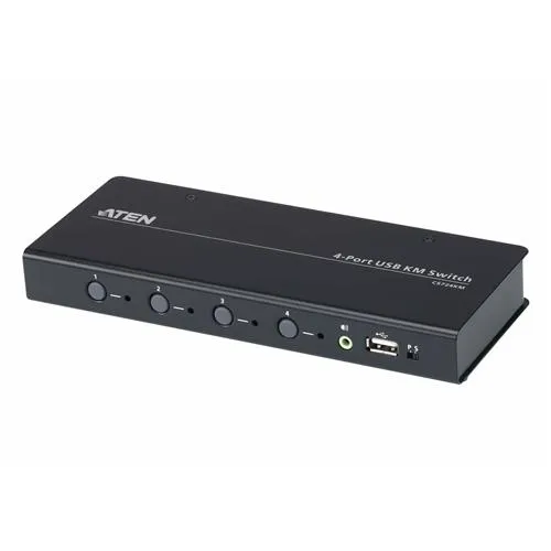 ATEN CS724KM KVM switch Black