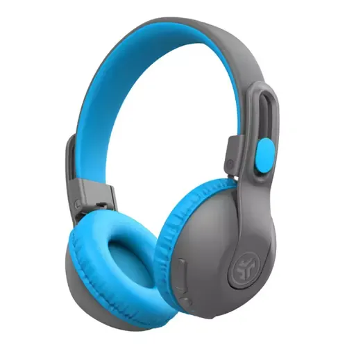 JLab JBuddies Studio 2 Headset Wired & Wireless Head-band Calls/Music USB Type-C Bluetooth Blue Grey