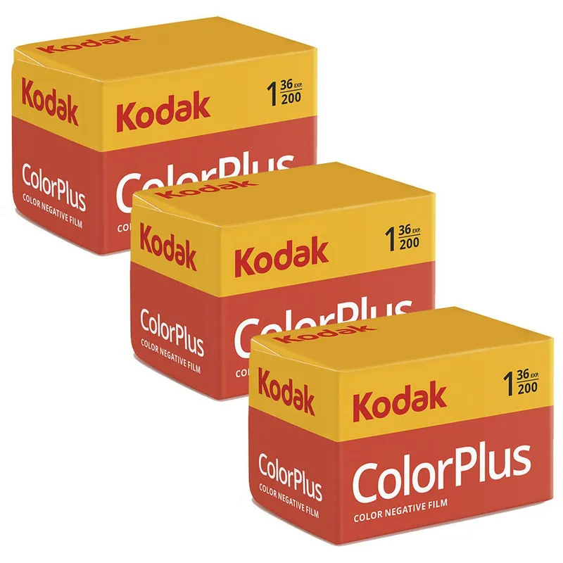 Kodak Color Plus 200 135 Film 36 Exposure - Pack of 3