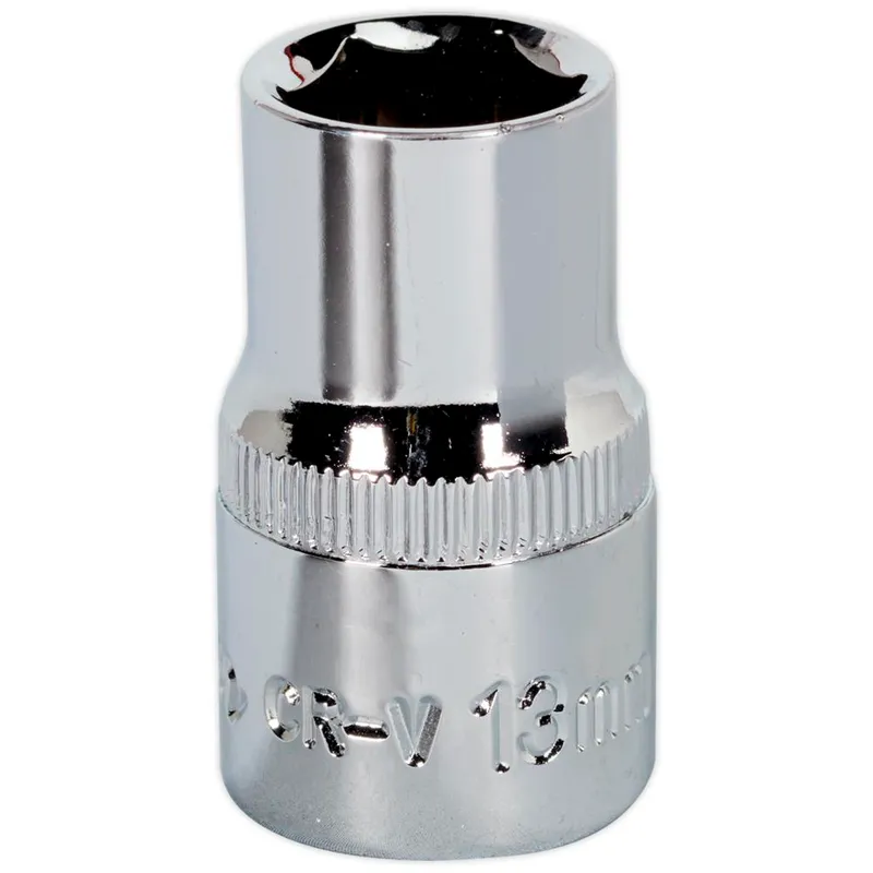 Sealey 1/2" Drive Hexagon WallDrive Socket Metric