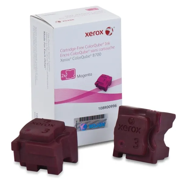 Xerox 108R00996 Dry ink in color-stix magenta. 2x4.2K pages Pack=2 for