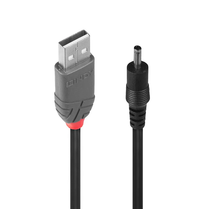 Lindy USB 2.0 Type A to 3.5mm DC Cable. 1.5m