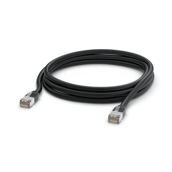 Ubiquiti UACC-CABLE-PATCH-OUTDOOR-3M-BK networking cable Black Cat5e S