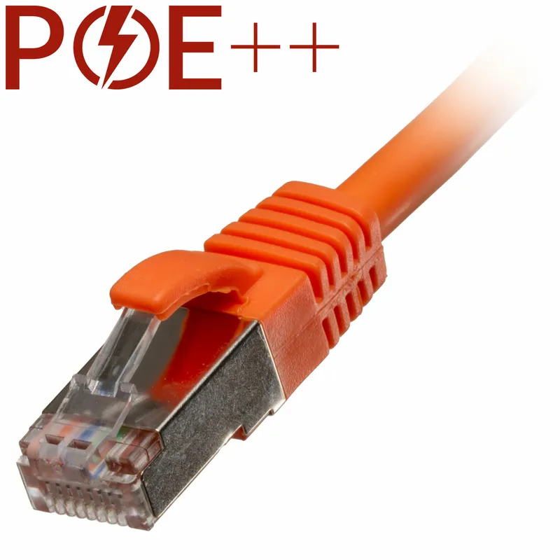 Cablenet 3m Cat6a RJ45 Orange S/FTP LSOH 26AWG Snagless Booted Patch L