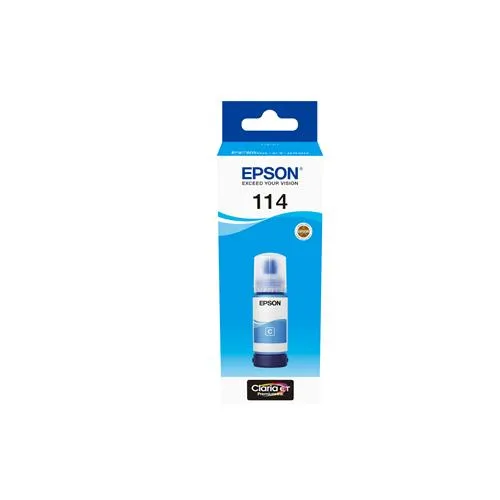 Epson 114 EcoTank Cyan ink bottle