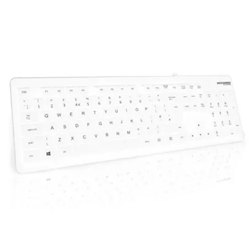 Accuratus Accumed Value keyboard Medical USB QWERTY UK International White