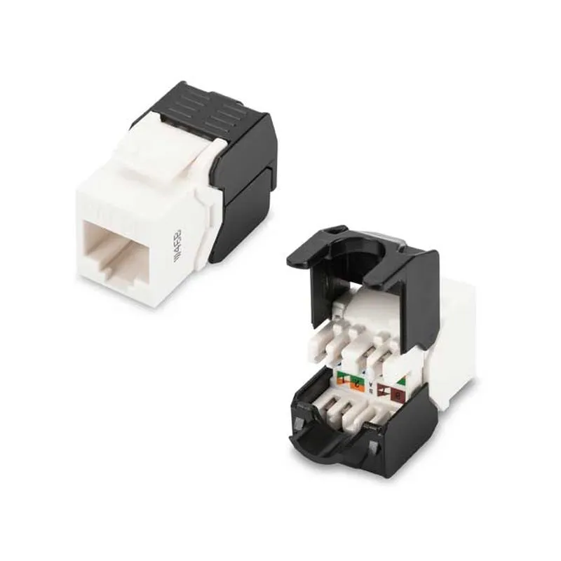 FDL CAT.5e KEYSTONE JACK TOOLLESS IDC MODULE - WHITE