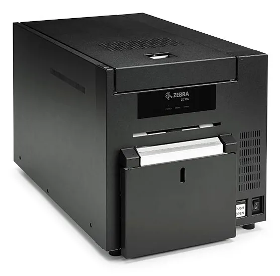 Zebra ZC10L plastic card printer Dye-sublimation/Thermal transfer Colo