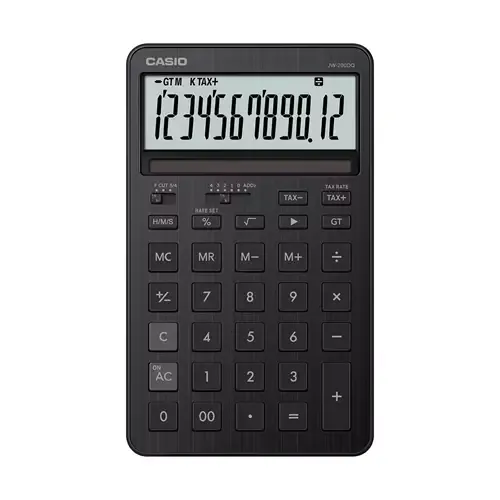 Casio JW-200DQ calculator Desktop Basic Black
