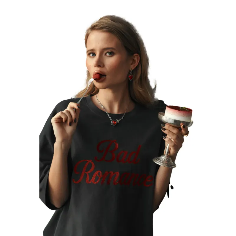 Women's T-shirt She is Sunday Bad Romance