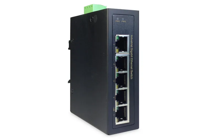 Digitus 5 Port Gigabit Ethernet Netzwerk Switch.Industrial. Unmanaged