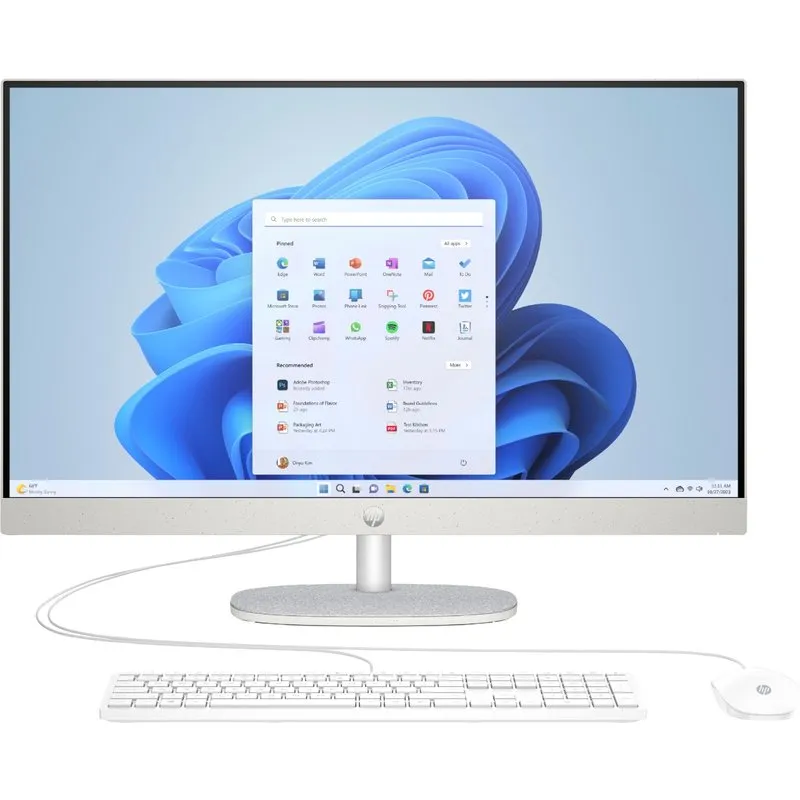 Refurbished HP 27-cr0045na Intel Core i5-1335U 8GB RAM 512GB SSD 27" Windows 11 Home All-in-One PC