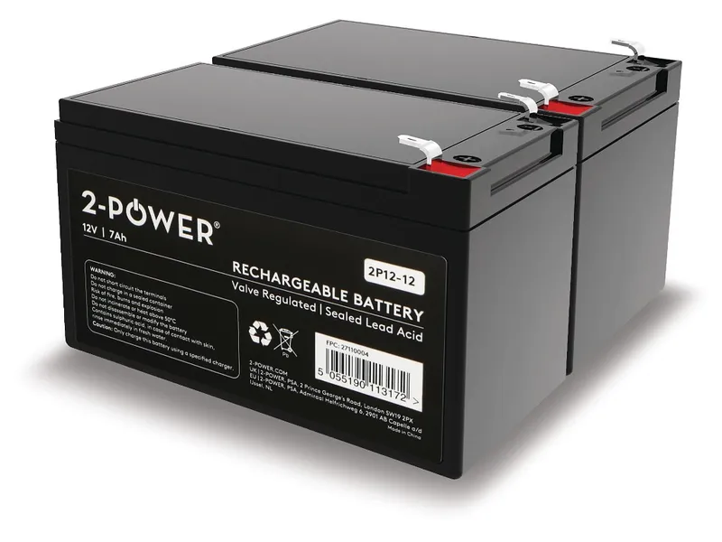 2-Power BUN0248A UPS battery Sealed Lead Acid (VRLA) 12 V 12 Ah