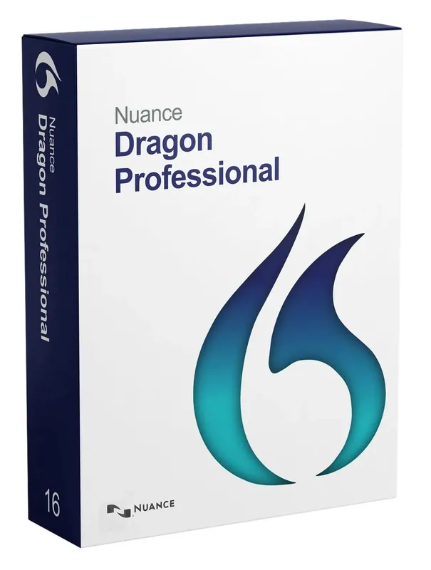 Nuance Dragon Professional 16 Annual Subscription. English Single User