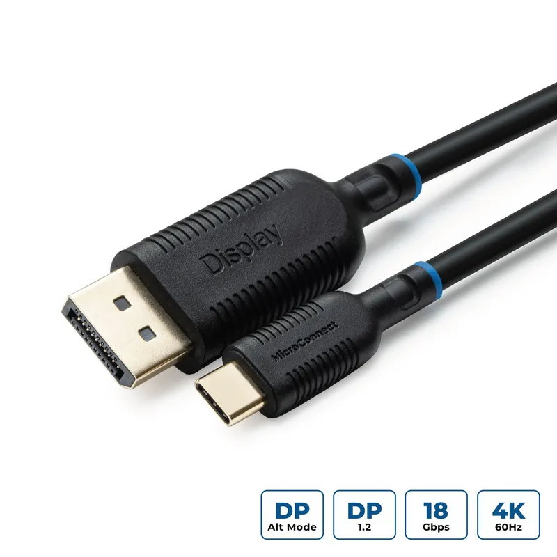 Microconnect MC-USBCDP5 video cable adapter 5 m USB Type-C DisplayPort