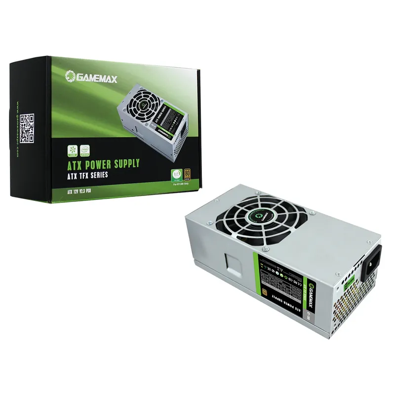GAMEMAX GT-300W 300W TFX Power Supply for Small Form Factor PCs. 80 Pl