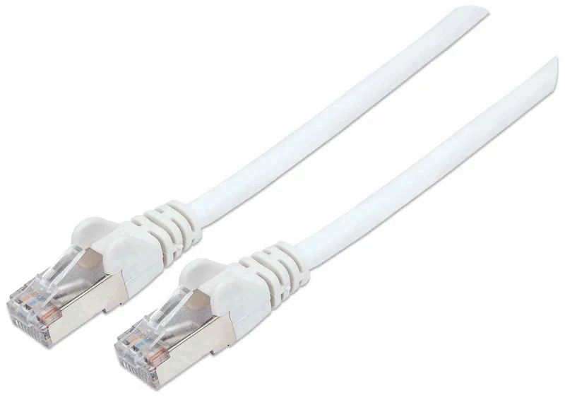 Intellinet Network Patch Cable. Cat7 Cable/Cat6A Plugs. 5m. White. Cop