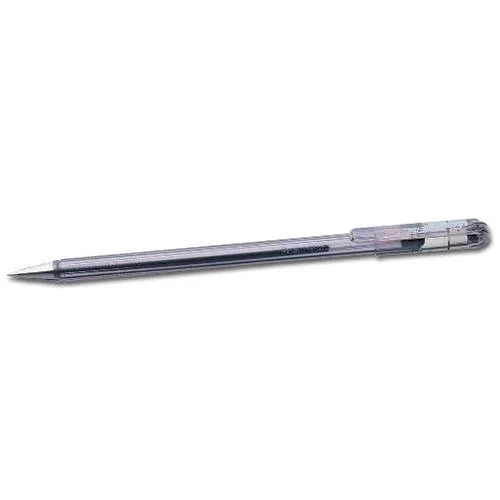Pentel Superb Medium Black Stick ballpoint pen 12 pc(s)