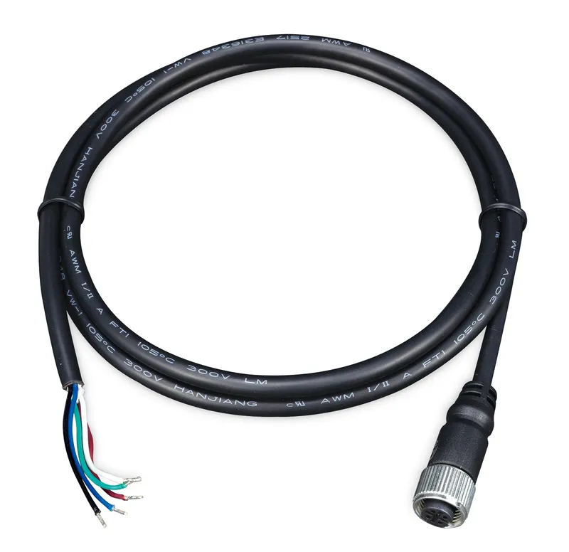 PLANET 5-Pin A-Coding M12 Female Black 10 m