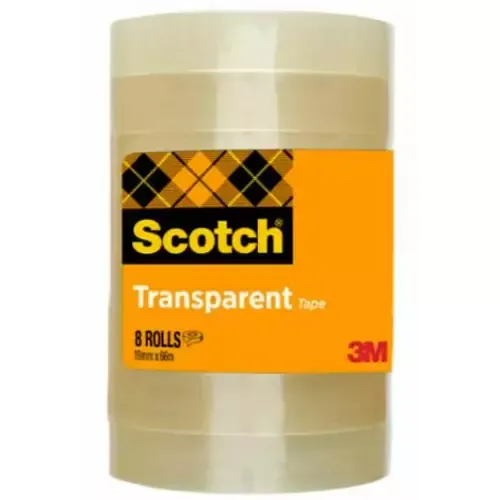 Scotch 7100213204 stationery tape 66 m Acrylic Polypropylene (PP) Transparent 8 pc(s)