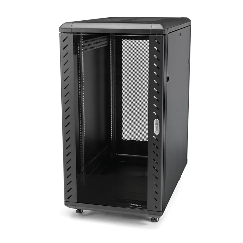 StarTech.com 4-Post 32U Server Rack Cabinet. Lockable 19" Data Ra