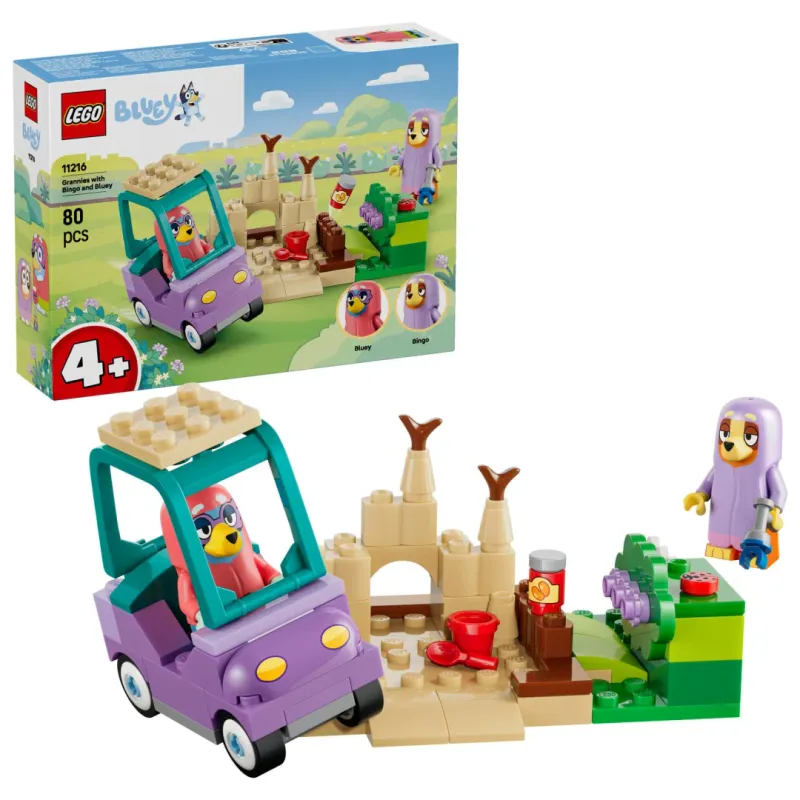 LEGO Bluey Grannies with Bingo and Bluey 11216