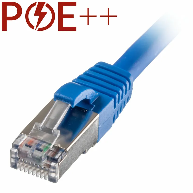 Cablenet 0.5m Cat6a RJ45 Blue S/FTP LSOH 26AWG Snagless Booted Patch L