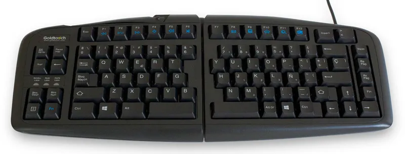 Goldtouch Whilst Stocks Last - Goldtouch Keyboard Spanish layout - Bla