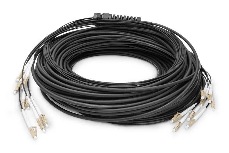 Digitus Pre-assembled Fiberglass Universal Breakout Cable. Multi Mode
