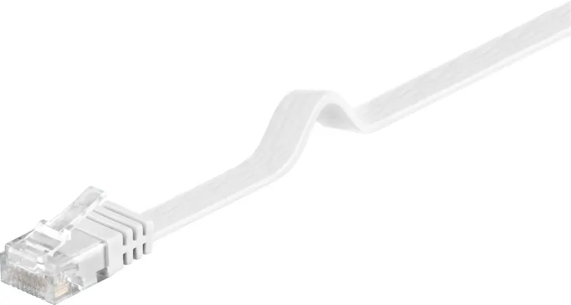 Microconnect V-UTP605W-FLAT networking cable White 5 m Cat6 U/UTP (UTP