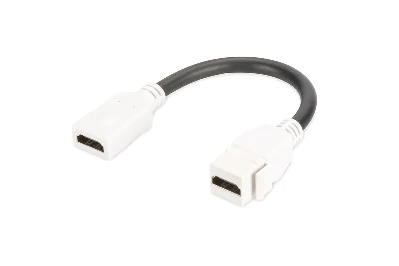 Digitus HDMI 2.0 Keystone Module with 12 cm cable (Female/Female)